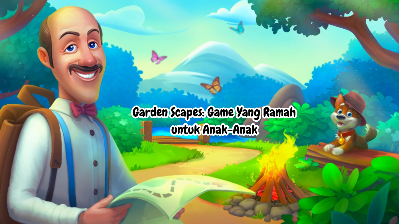 Garden Scapes: Game Yang Ramah untuk Anak-Anak